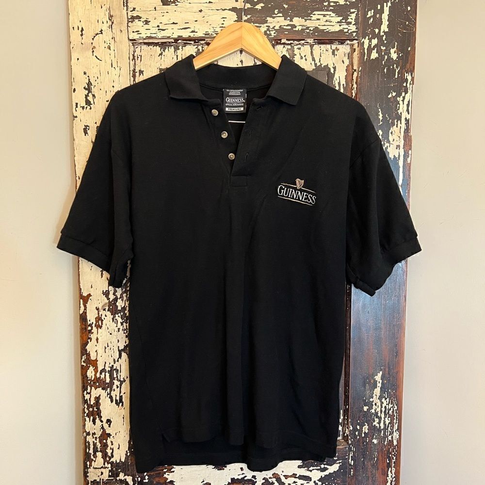 Men’s Official Merchandise Guinness Beer Polo shirt.